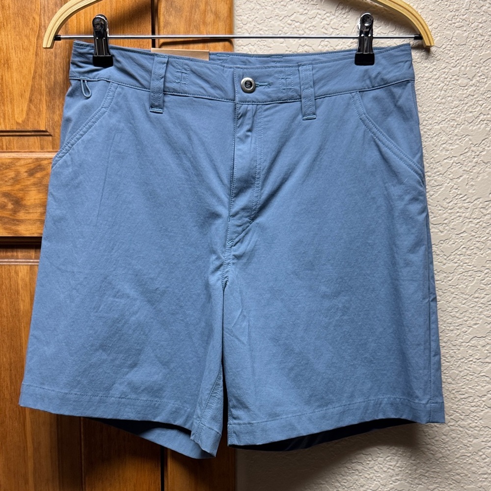 Women's Patagonia Utility Blue Casual Shorts.